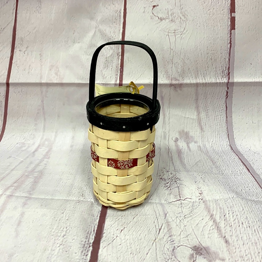 NWT Longaberger Mr Flurry Jr Basket
